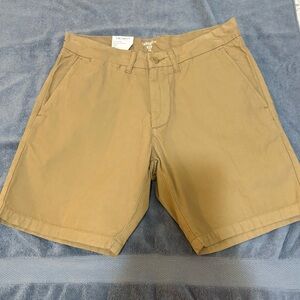 Carhartt Men's Khaki Flat Front Shorts